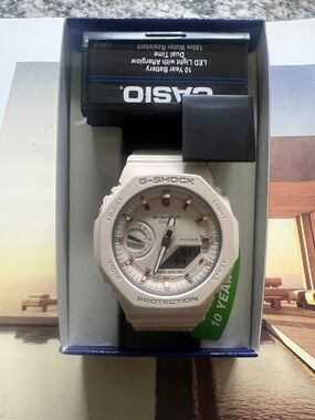 Casio G-Shock Sand-Beige Resin Sport Watch